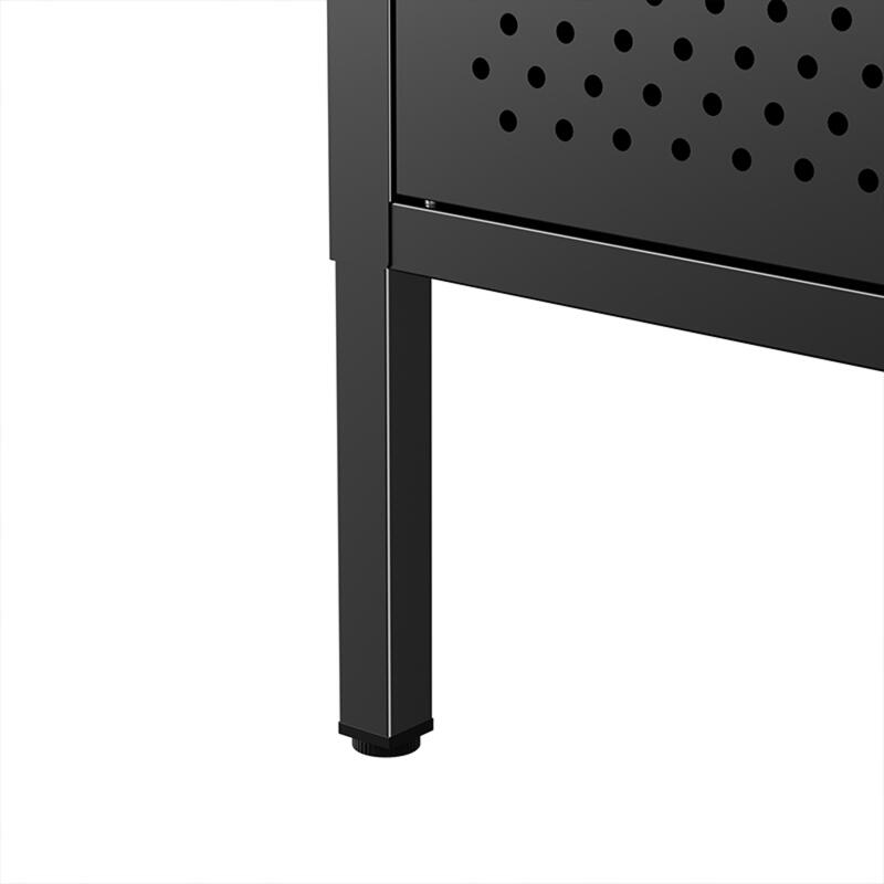 Buffet in metallo, 2 ante, 100 cm (6/8)