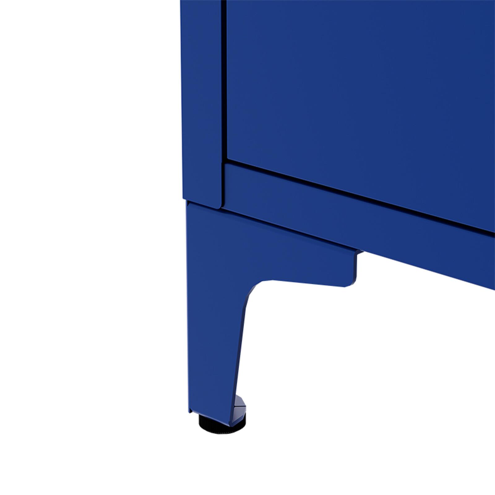 Buffet in metallo, 2 ante, 120 cm