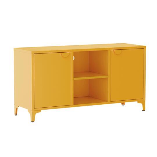Buffet in metallo, 2 ante, 120 cm | Oviala
