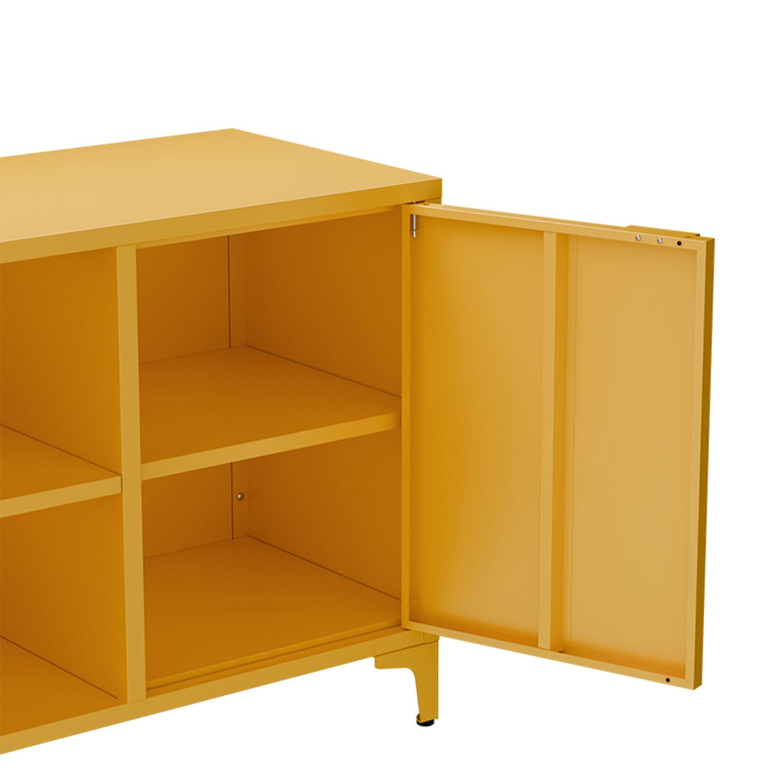 Buffet in metallo, 2 ante, 120 cm