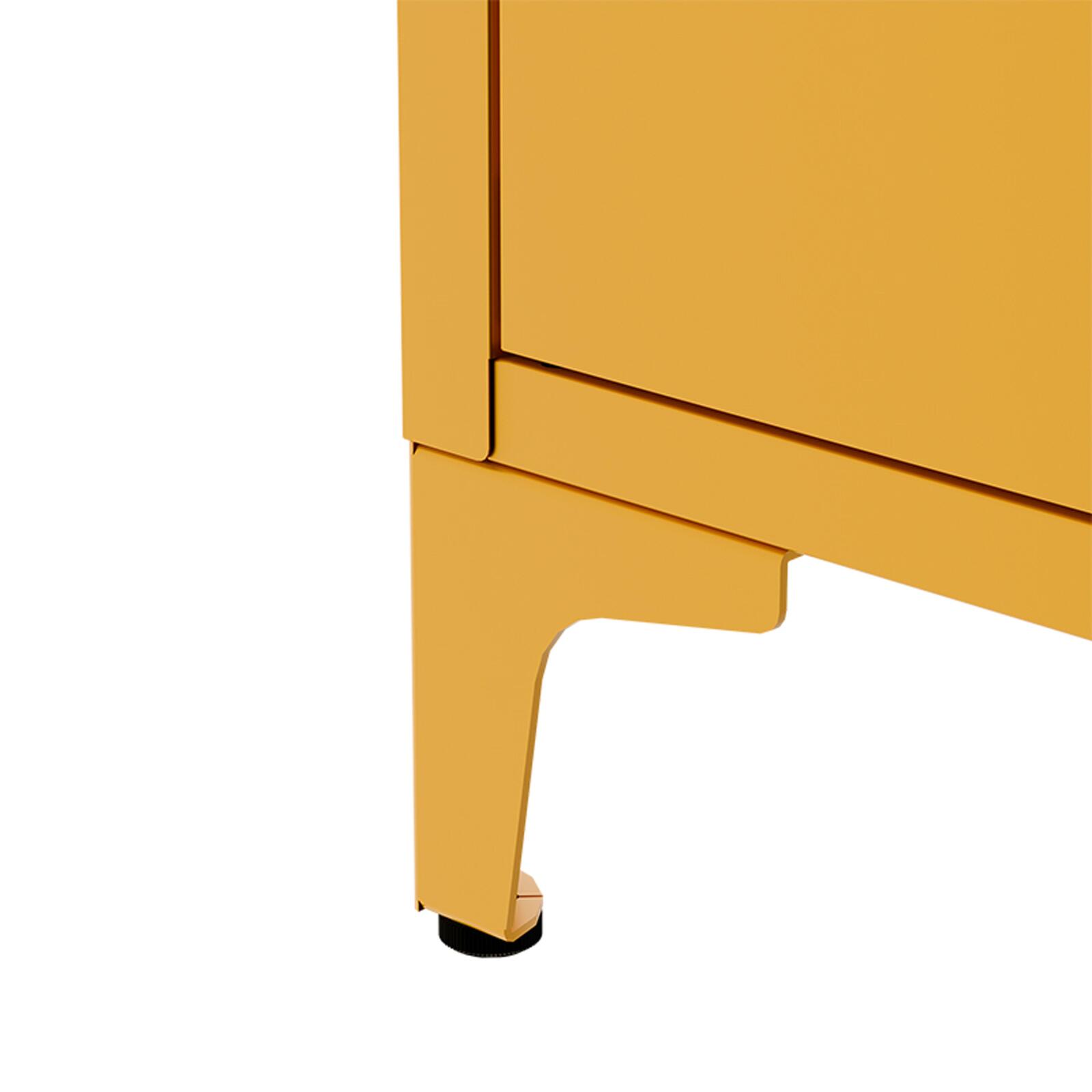 Buffet in metallo, 2 ante, 120 cm