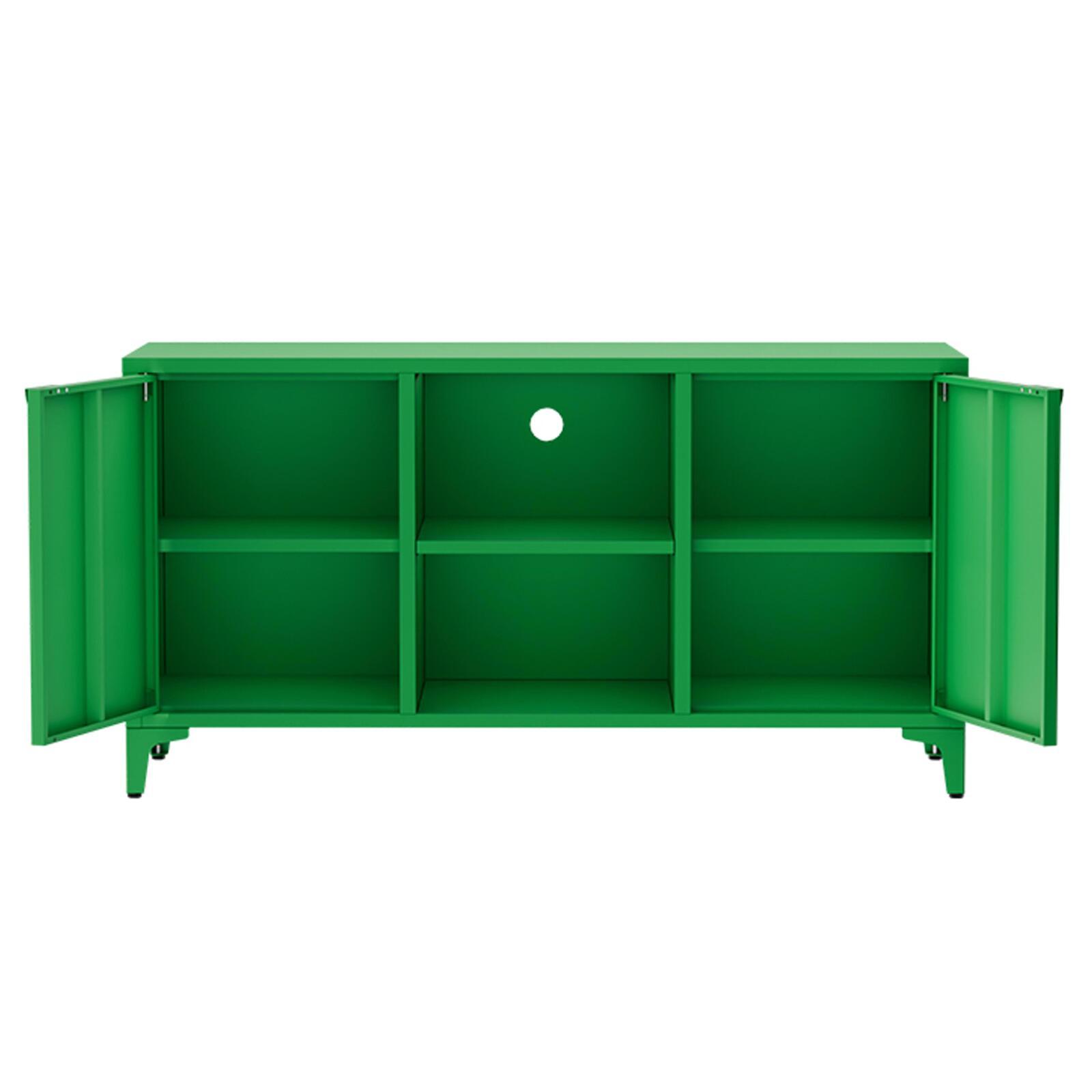 Buffet in metallo, 2 ante, 120 cm