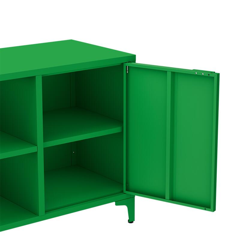 Buffet in metallo, 2 ante, 120 cm (5/8)