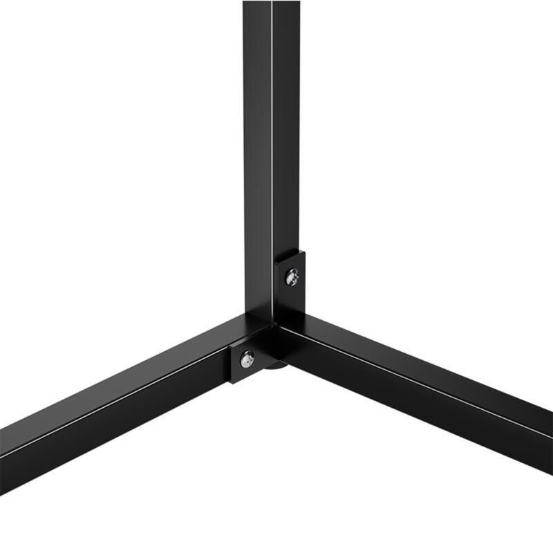 Tavolino da salotto in metallo quadrato 120x40 cm (4/5)