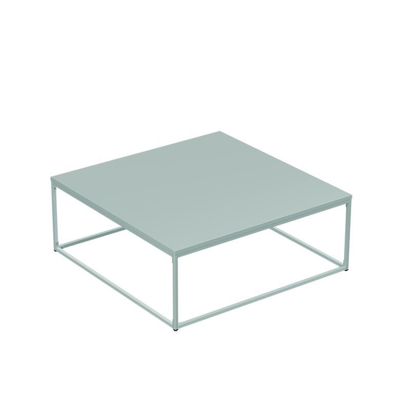 Tavolino da salotto in metallo quadrato 120x40 cm (4/8)