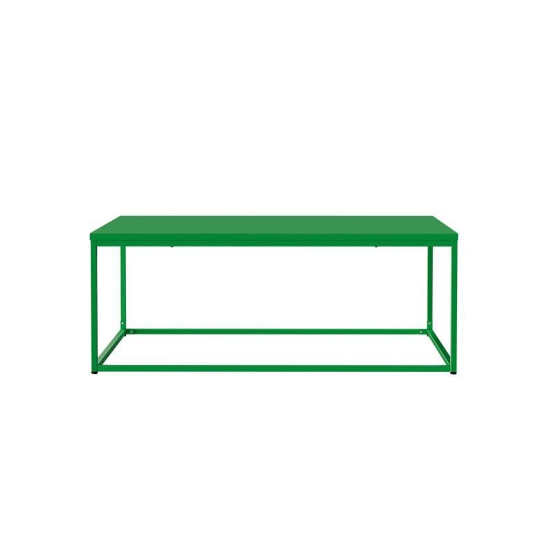 Tavolino da salotto in metallo quadrato 120x40 cm (3/7)