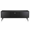 Mobile TV effetto legno chiaro e bianco da 150 cm scandinavo