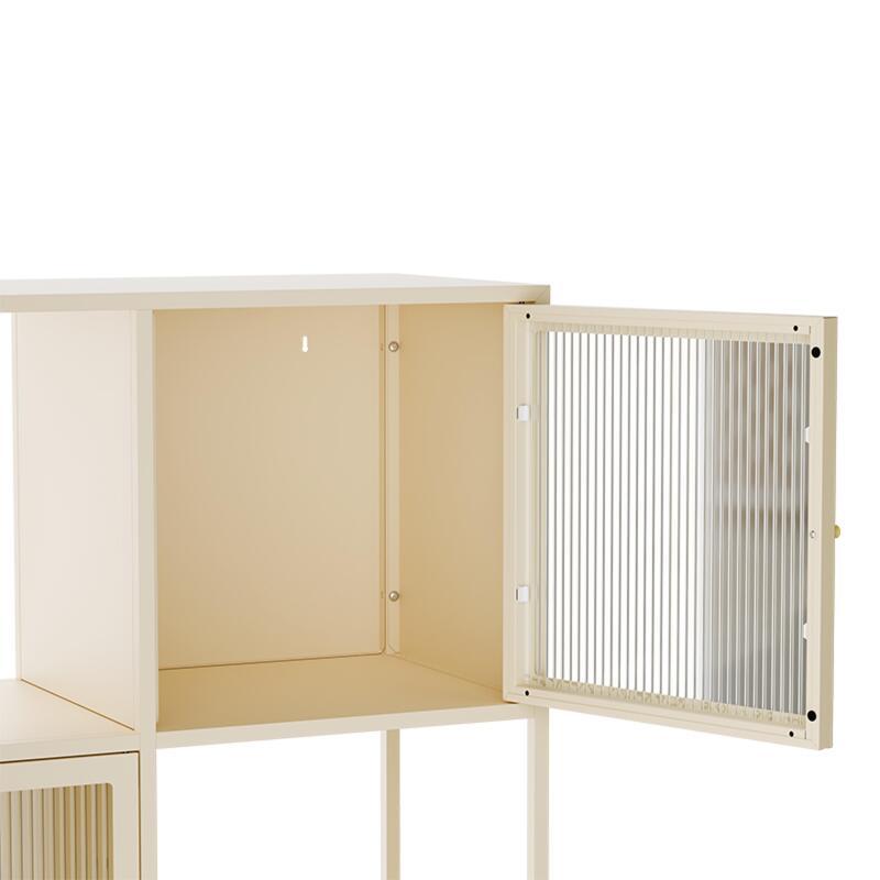 Buffet in metallo 3 ante 120 cm (6/9)