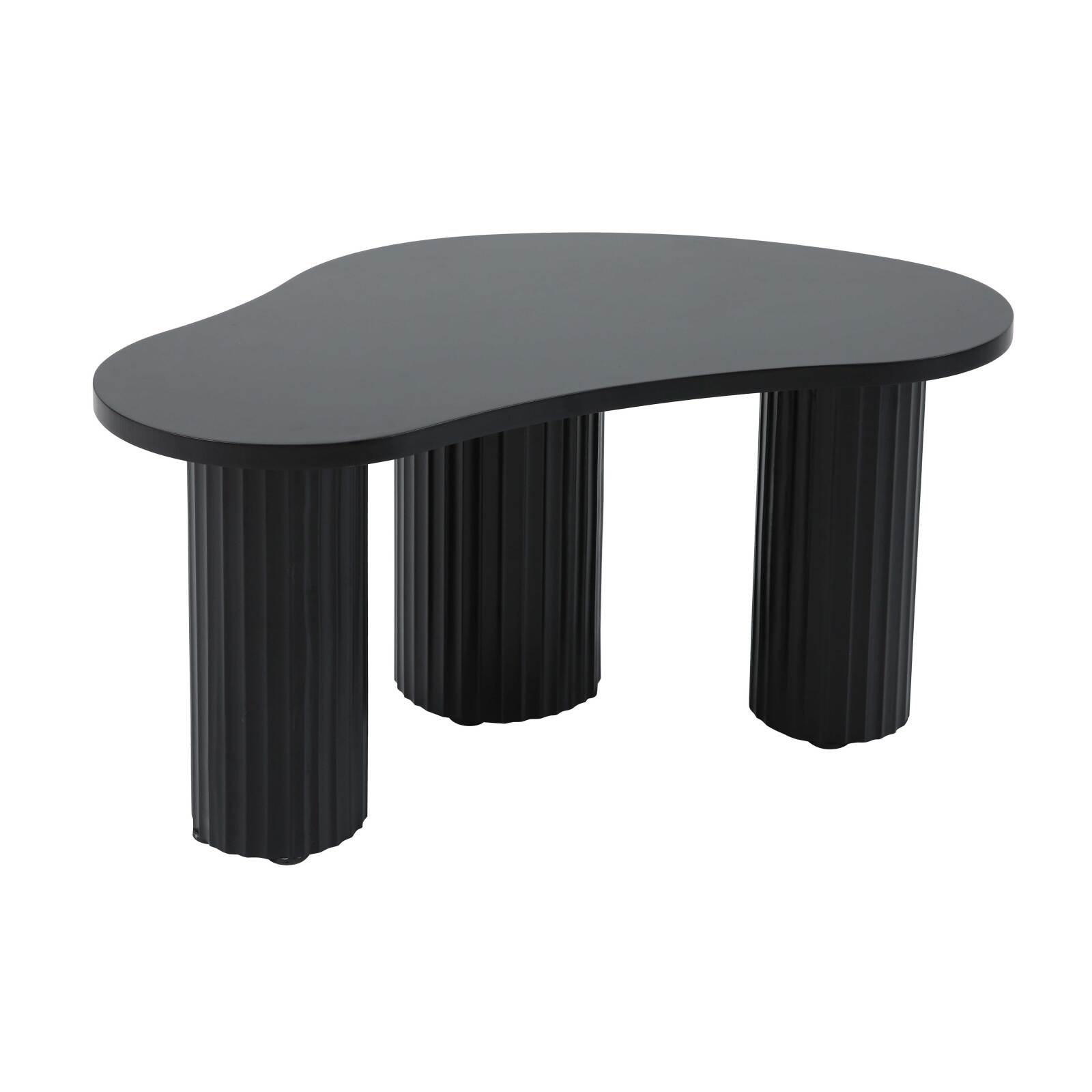 Tavolini estraibili di design forma organica 42x70 cm e 60x100 cm