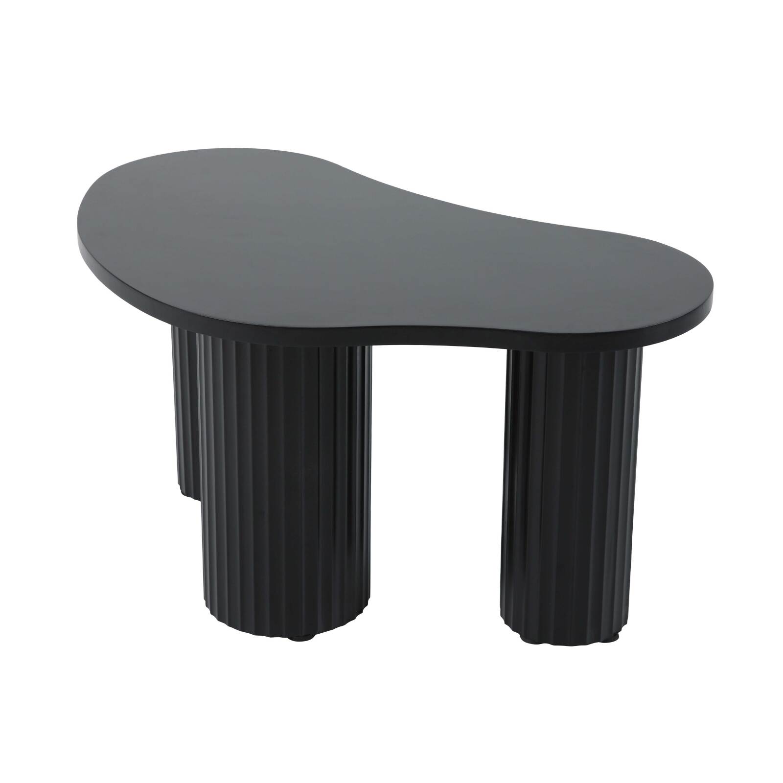 Tavolini estraibili di design forma organica 42x70 cm e 60x100 cm Tavolini estraibili di design forma organica 42x70 cm e 60x100 cm