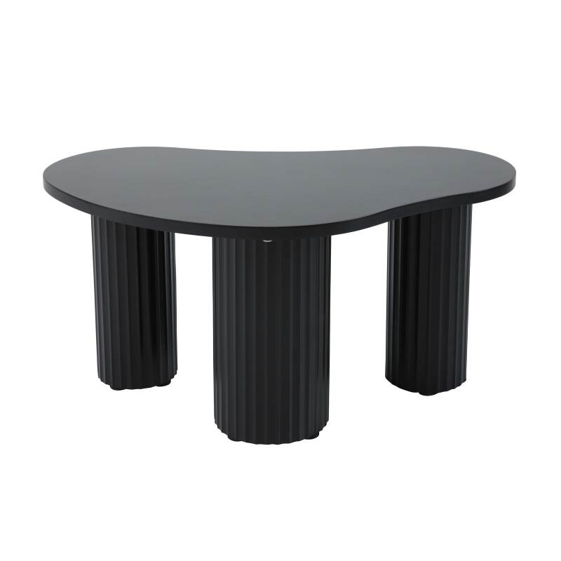 Tavolini estraibili di design forma organica 42x70 cm e 60x100 cm