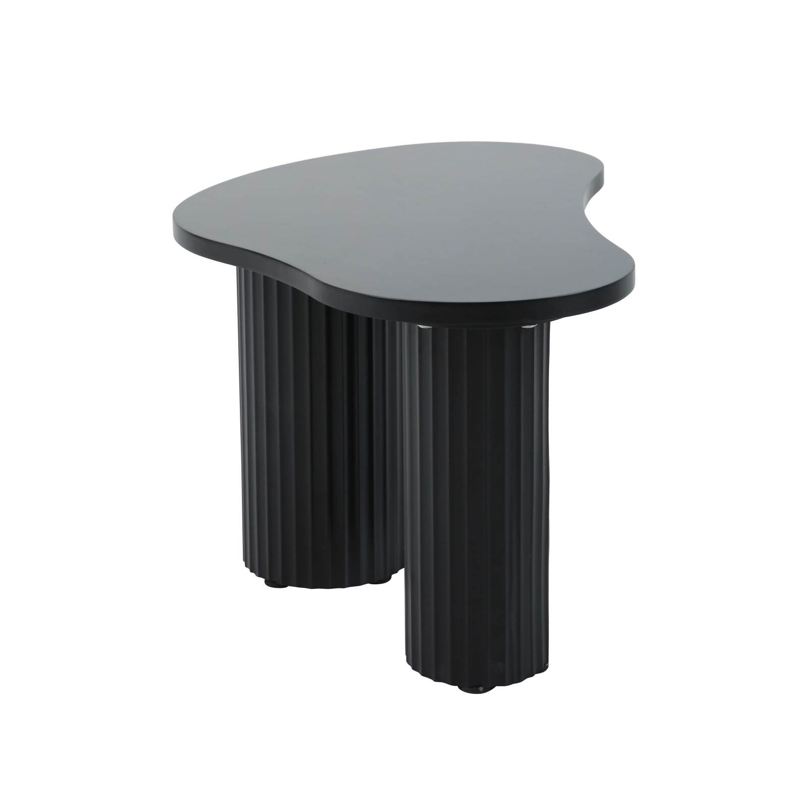 Tavolini estraibili di design forma organica 42x70 cm e 60x100 cm