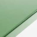Tavolo da giardino rettangolare 180 x 90 cm e 6 sedie in metallo