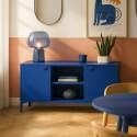 Buffet in metallo, 2 ante, 120 cm