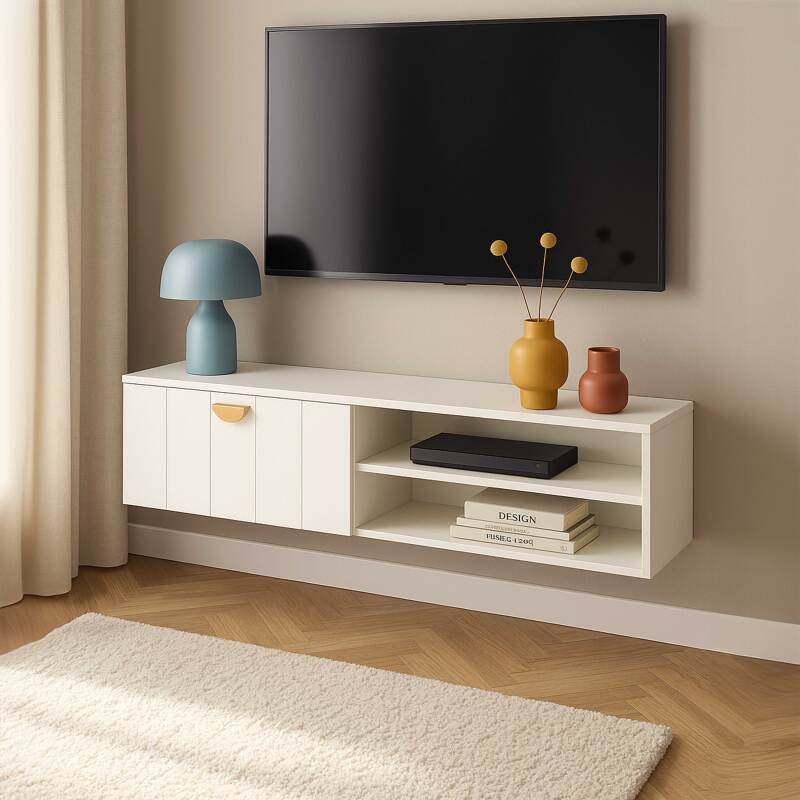 Mobile TV sospeso 120 cm stile bohemian