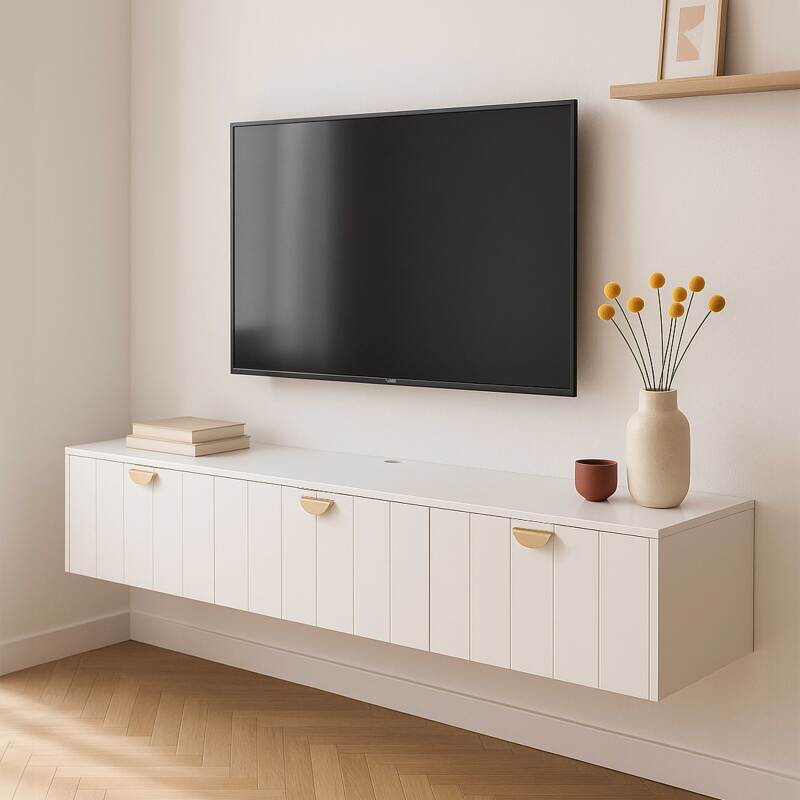 Mobile TV sospeso 200 cm stile bohemian (5/6)