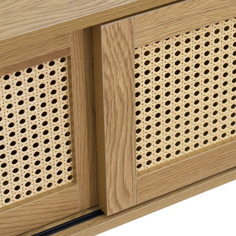 Mobile TV sospeso effetto legno chario 108 cm stile bohemien