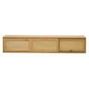 Mobile TV sospeso effetto legno chario 160 cm stile bohemien