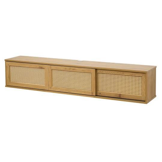 Mobile TV sospeso effetto legno chario 160 cm stile bohemien