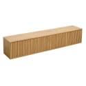Mobile TV sospeso effetto legno chario 160 cm stile scandinavo