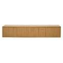 Mobile TV sospeso effetto legno chario 160 cm stile scandinavo