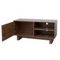 Mobile TV effetto legno 120 cm stile scandinavo