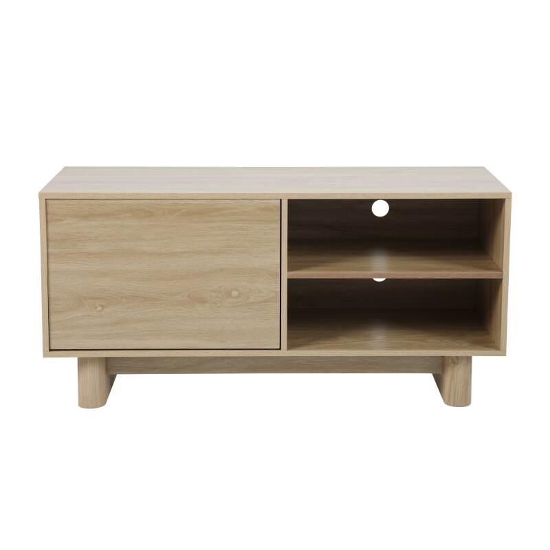 Mobile TV effetto legno 120 cm stile scandinavo (2/6)