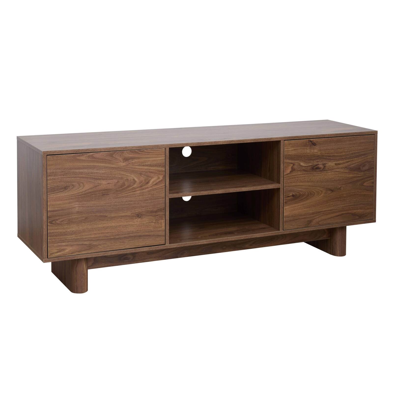 Mobile TV effetto legno 160 cm stile scandinavo