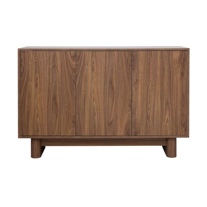 Buffet scandinavo effetto legno 3 ante 120 cm (2/6)
