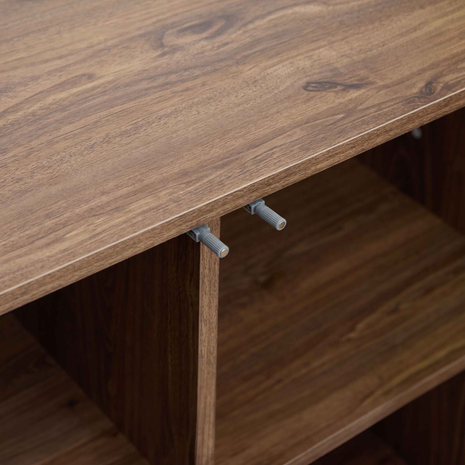 Buffet scandinavo effetto legno 3 ante 120 cm