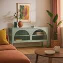 Mobile TV 115 cm in metallo stile moderno