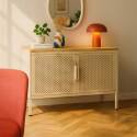 Buffet in metallo, 2 ante, 100 cm