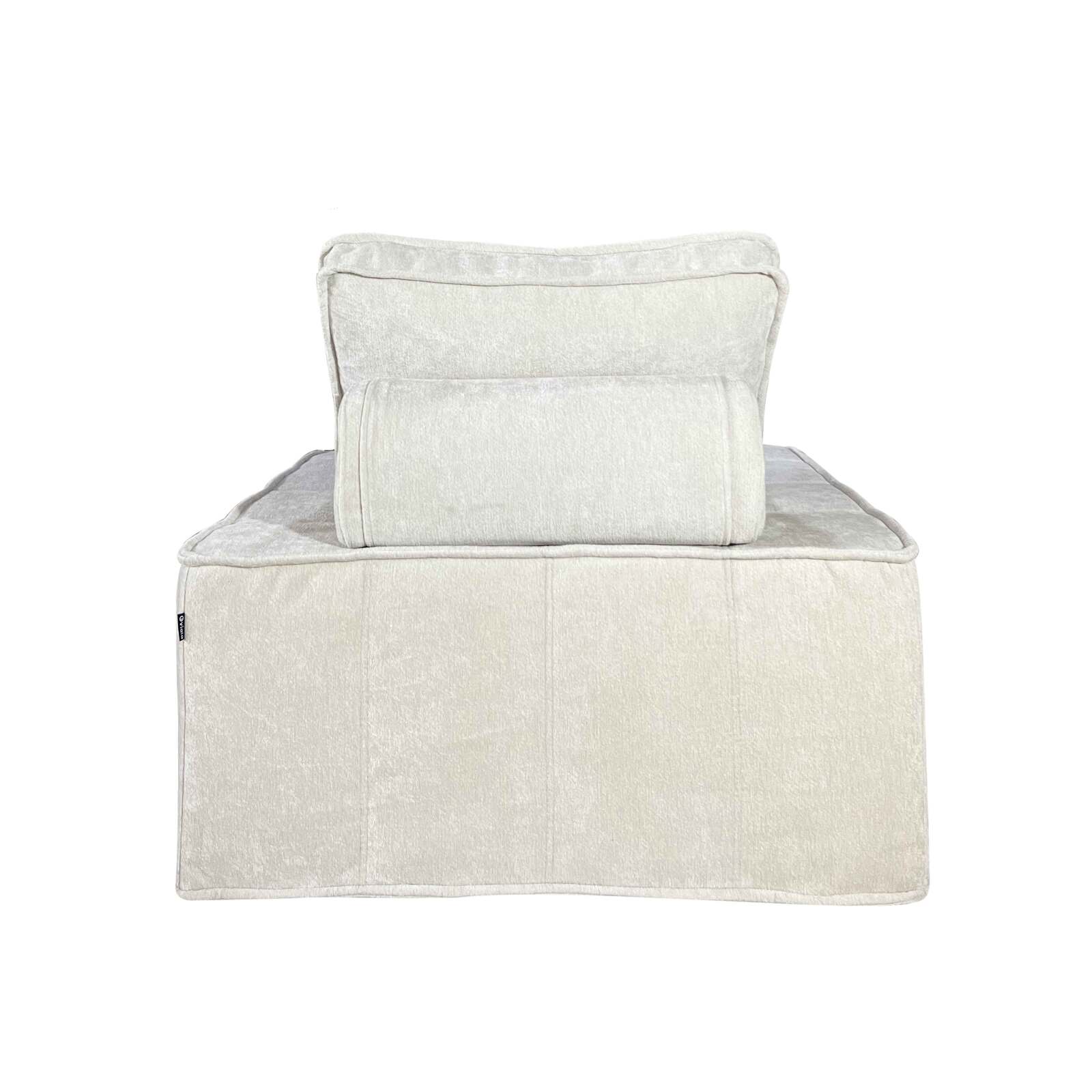 Poltrona in tessuto con cuscini