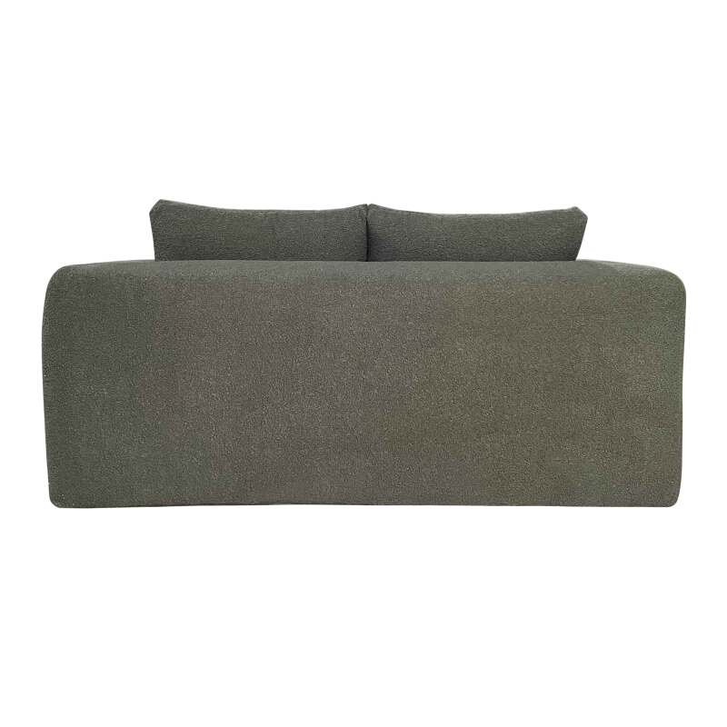 Divano 2 posti in tessuto spugna con cuscini (4/5)