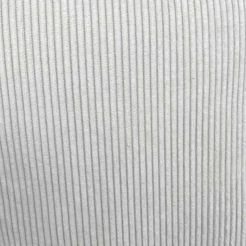 Divano 2 posti in tessuto a coste con cuscini (4/5)