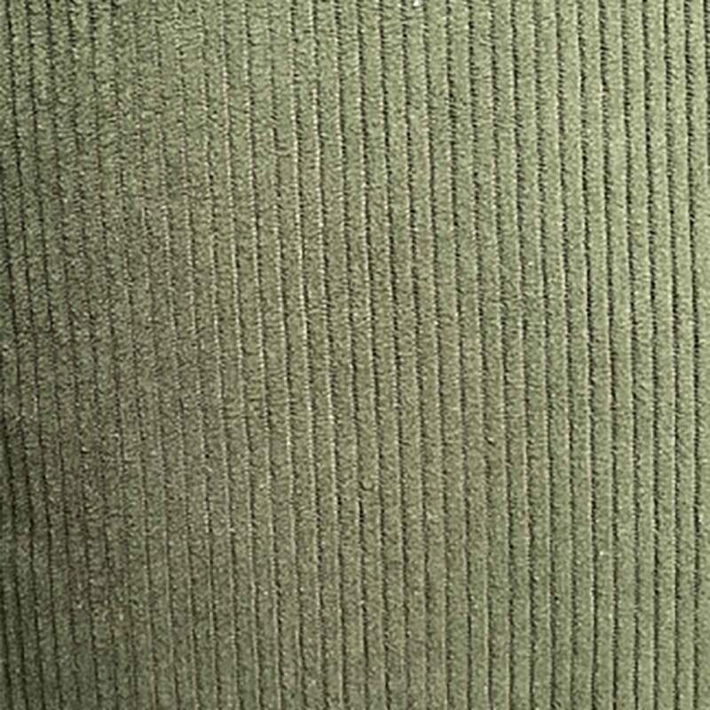 Divano 2 posti in tessuto a coste con cuscini