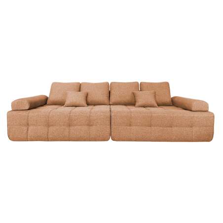 Divano 4 posti in tessuto con cuscini (2/8)