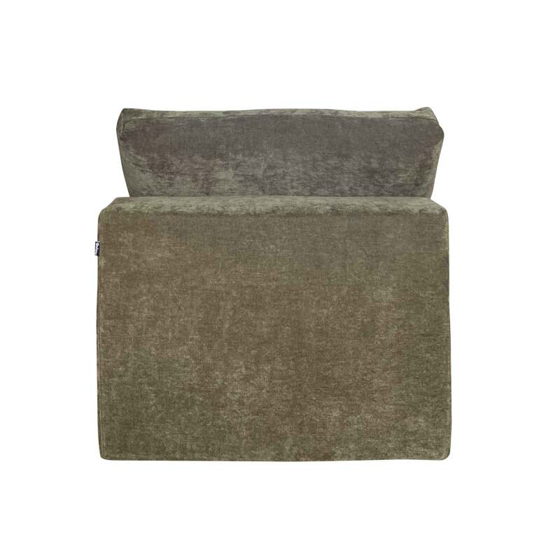 Modulo centrale 1 posto per divano in tessuto con cuscini
