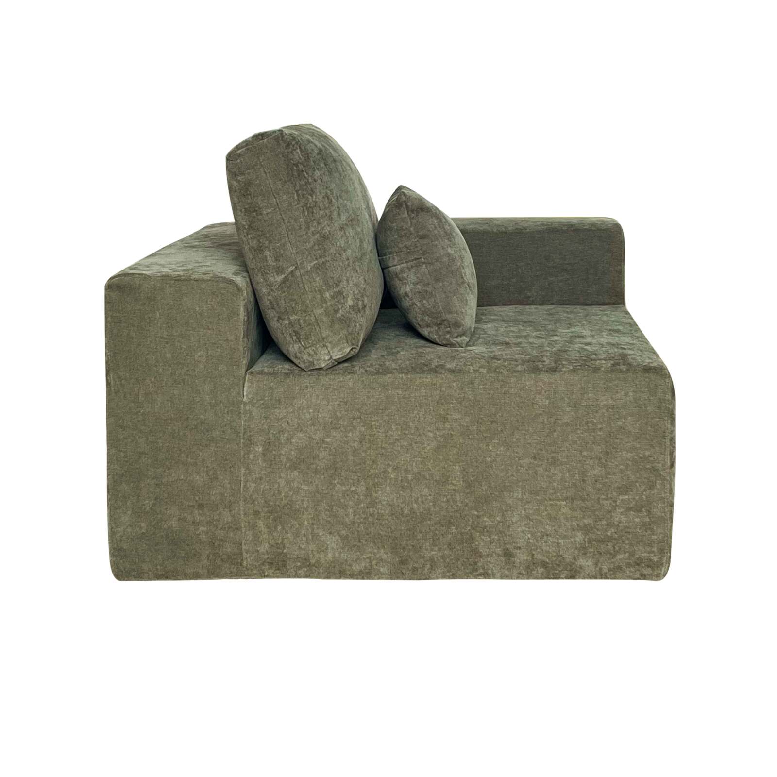 Modulo sinistra 1 posto per divano in tessuto con cuscini
 Modulo sinistra 1 posto per divano in tessuto con cuscini