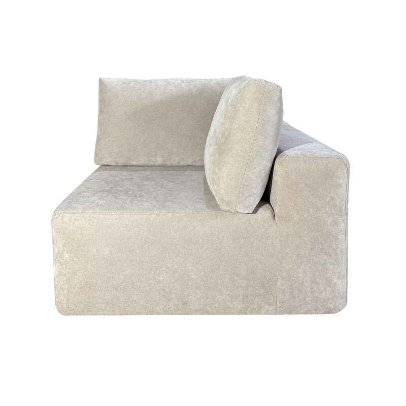 Modulo Giusto 1 posto per divano in tessuto con cuscini (3/6)