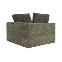 Modulo Giusto 1 posto per divano in tessuto con cuscini