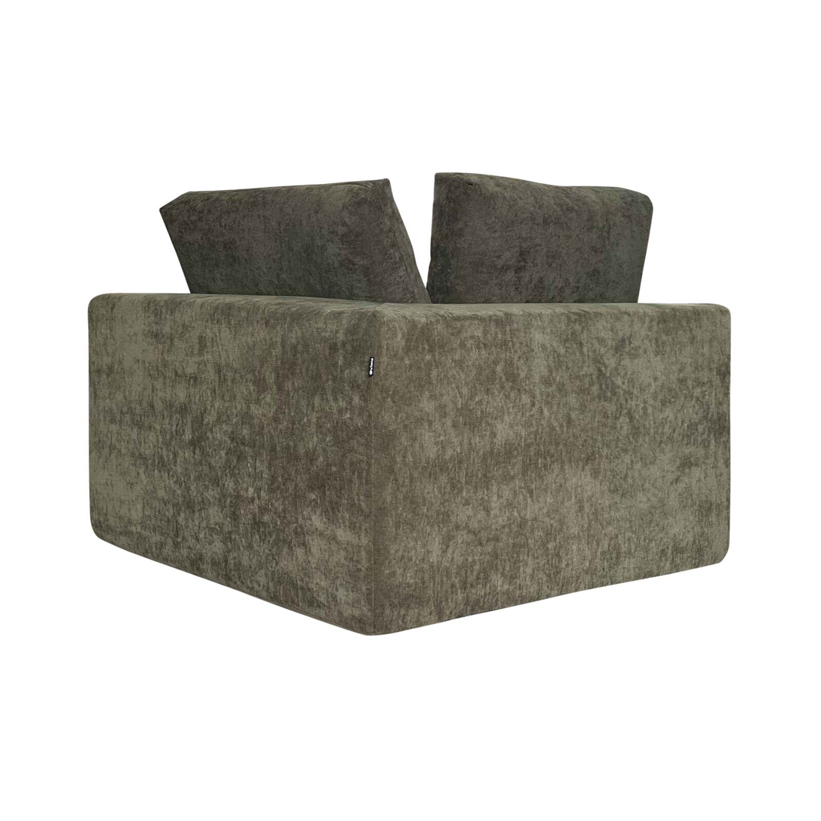 Modulo Giusto 1 posto per divano in tessuto con cuscini Modulo Giusto 1 posto per divano in tessuto con cuscini