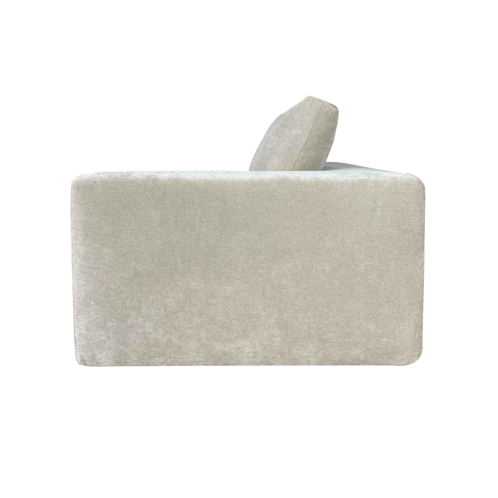 Divano 2 posti in tessuto con cuscini
