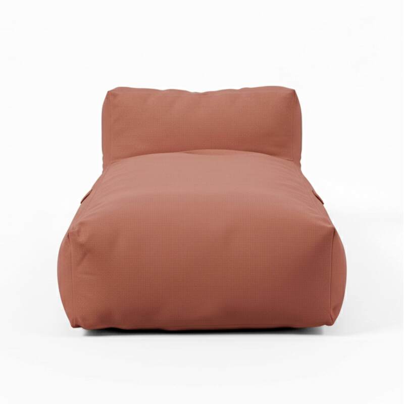 Chaise longue per divano modulare da esterno