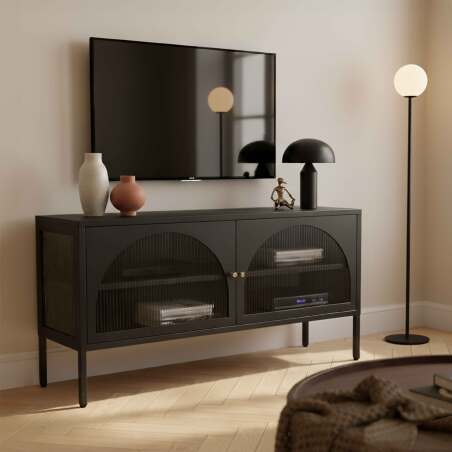 Mobile TV 115 cm in metallo stile moderno