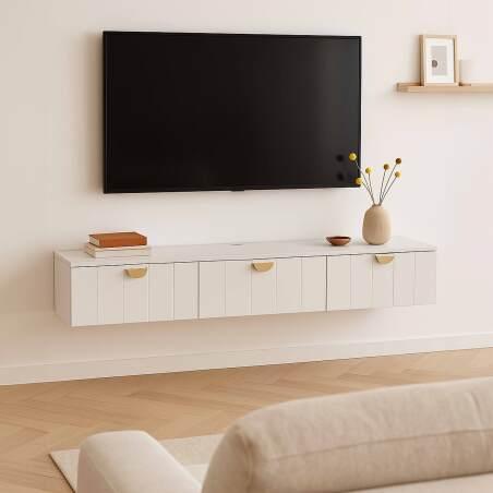 Mobile TV sospeso 200 cm stile moderno