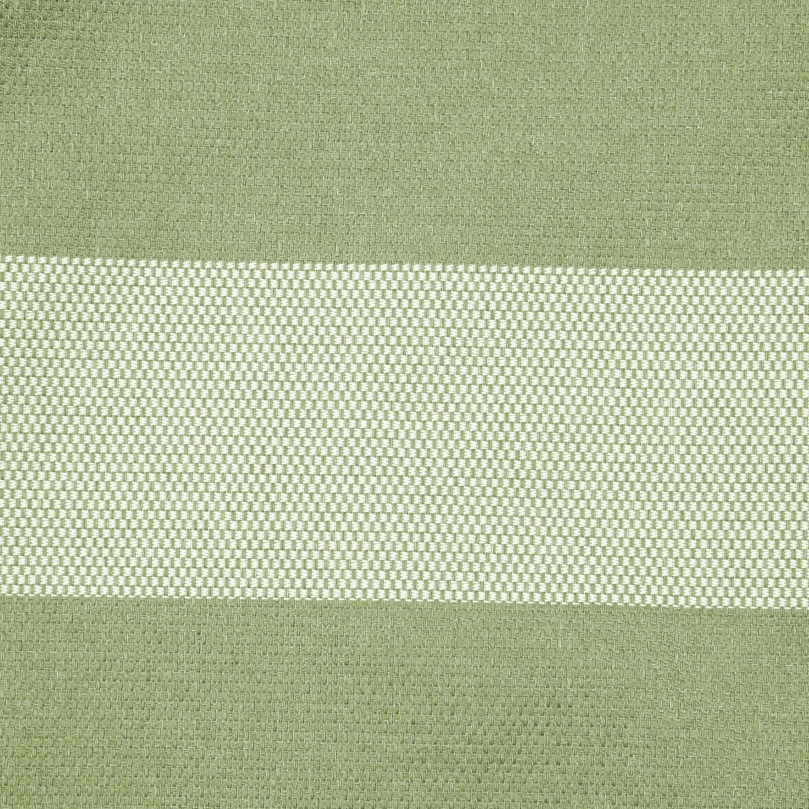 Pouf a righe per divano modulare da esterno