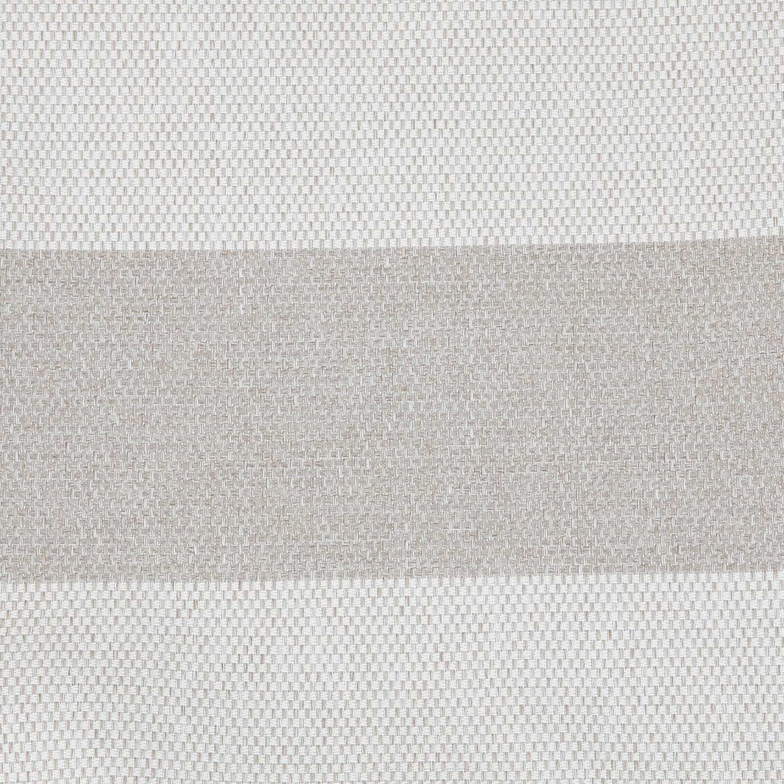 Pouf a righe per divano modulare da esterno