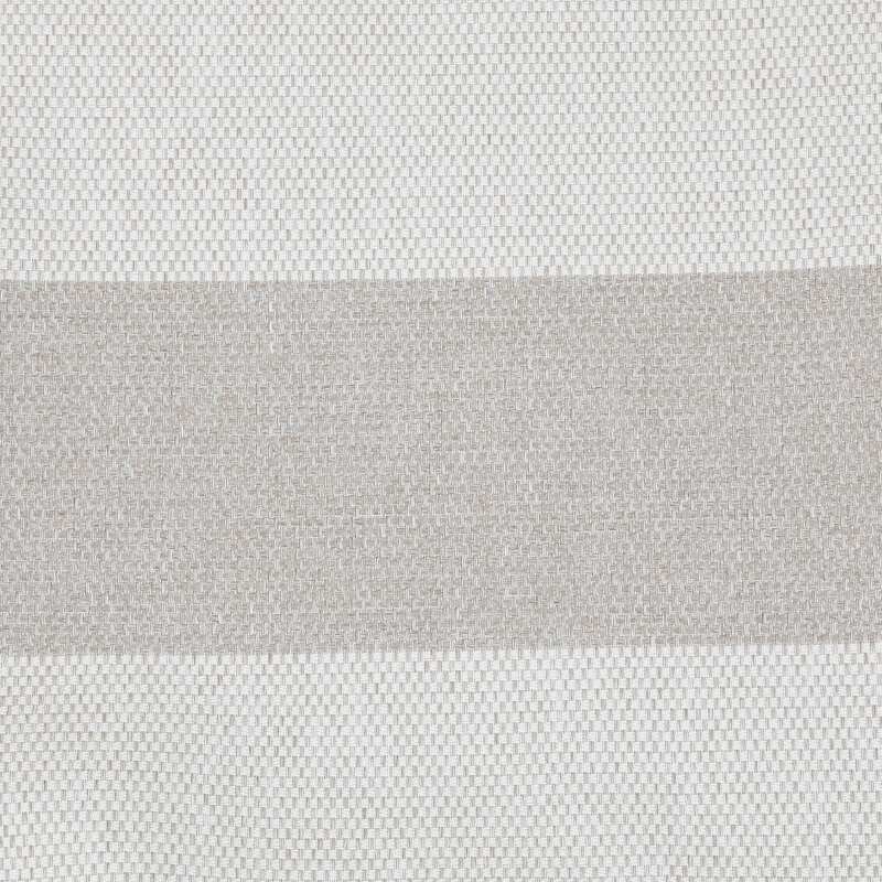 Pouf a righe per divano modulare da esterno (3/5)