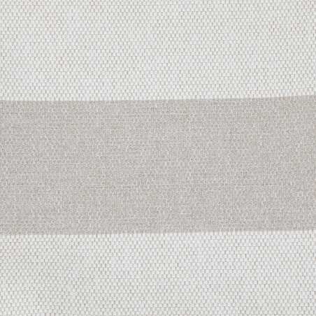 Pouf a righe per divano modulare da esterno (3/5)